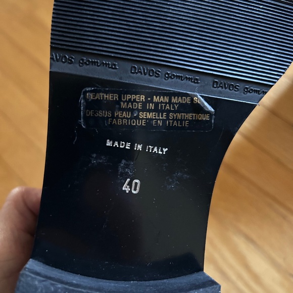 NWT Davos Gomma black loafers. - Picture 10 of 10